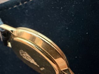 Reloj Gucci Vintage 3000 M Oro Negro