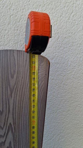 Ventilador de techo pvc y cristal