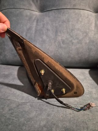 Retrovisor Izquierdo Nissan Almera N16 Gris Plata