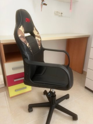 Silla Gaming DRW Negra Camuflaje