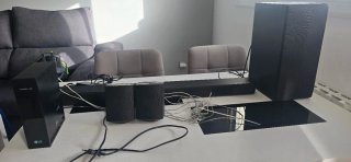 Barra de Sonido LG SN4R Negra/Gris