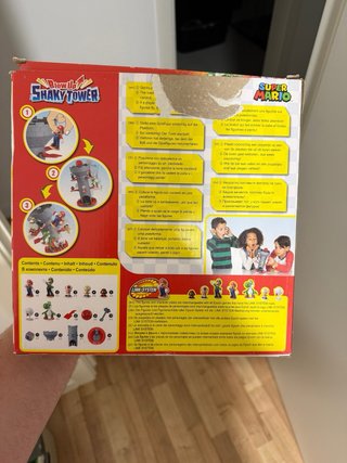 Juego Super Mario Blow Up! Jenga Tower