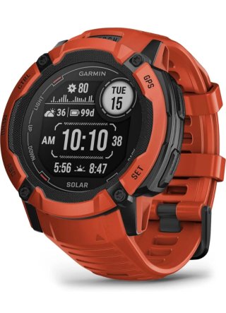 Garmin Instinct Solar 2X 50mm. Naranja y Negro. En