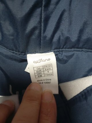 Pantalón de esquí azul marino 6 años