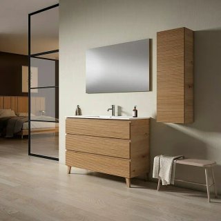Mueble de baño de madera