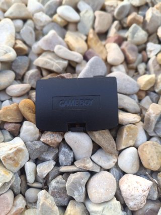 Tapa de Pilas Game Boy Color Negra