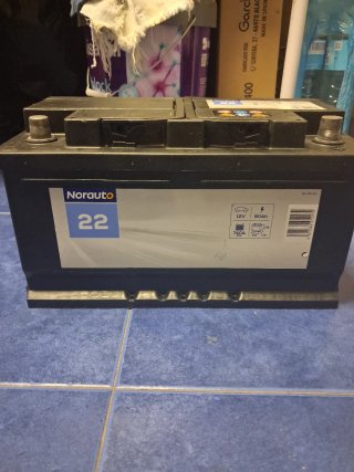 Batería Coche Norauto BV22 80Ah 740A