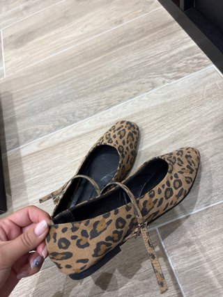 Manoletinas leopardo Lefties