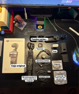 DJI Osmo Pocket 4 Creator Combo + Micro
