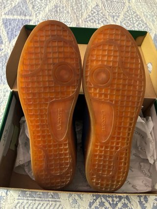 Zapatillas Lacoste TENNIS Hombre Azul Marrón
