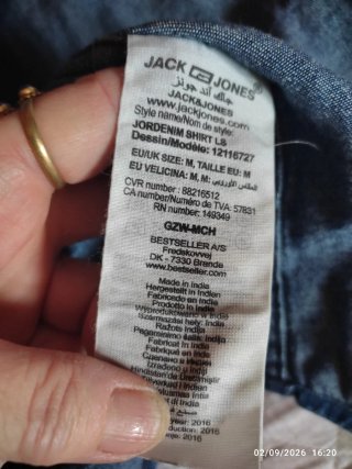 Camicia jeans Jack & Jones donna tg. M