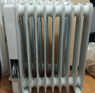 Radiador eléctrico blanco