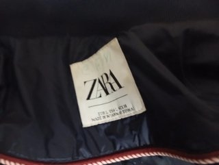 Chaqueta Zara Mujer Negra Nueva