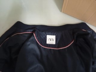 Chaqueta Zara Mujer Negra Nueva