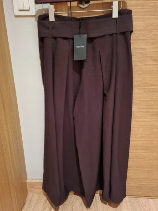 Falda pantalón midi Massimo Dutti