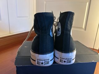 Converse Botas Negras Plataforma