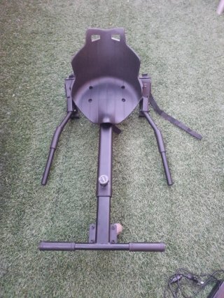 Hoverboard con Silla Go-Kart Negra