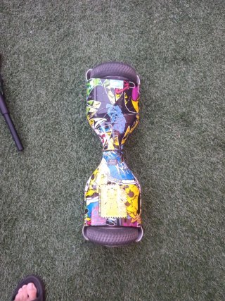 Hoverboard con Silla Go-Kart Negra