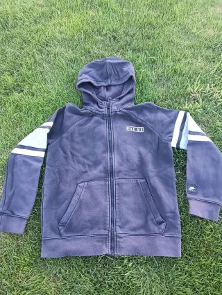 Sudadera Nike Air Gris y Azul