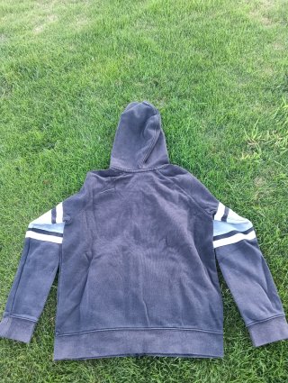 Sudadera Nike Air Gris y Azul