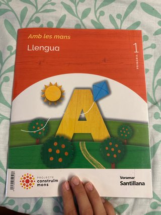 Libro de texto LLengua 1 primaria