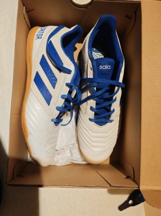 Zapatillas Adidas Futbol Sala Predator Blancas
