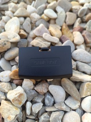 Tapa de Pilas Game Boy Advance negra