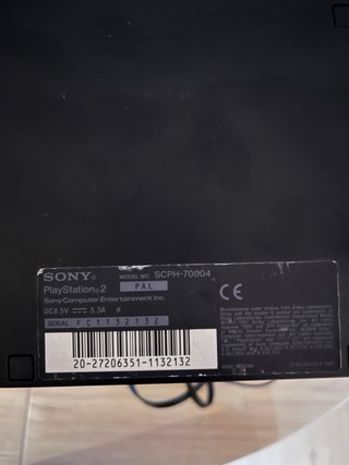 Consola PlayStation 2 (PS2) Negra