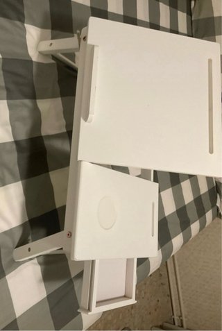 Mesa portátil plegable de madera