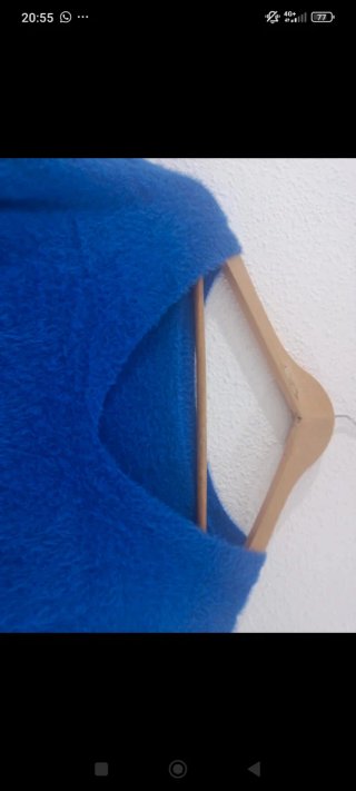 Jersey azul marino de lana