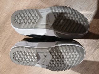 Zapatillas Vans plataforma negras