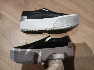 Zapatillas Vans plataforma negras