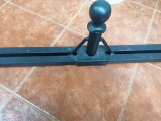 Bola de remolque para lanza de caravana