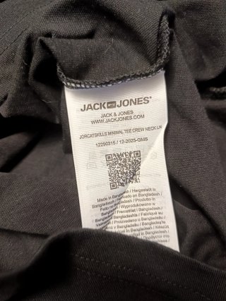 Camiseta Jack & Jones Originals Negra Talla L