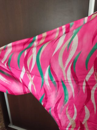 Camisa oversize estampada multicolor