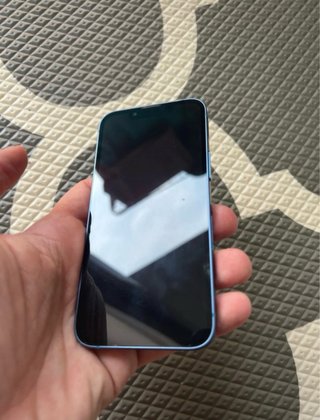 iPhone 13 mini blu 91% batteria