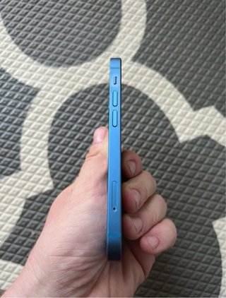 iPhone 13 mini blu 91% batteria