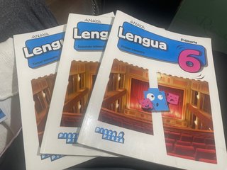 Libro de texto lengua anaya 6 de primaria