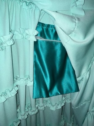 Traje Flamenca Canastero Verde Agua T36