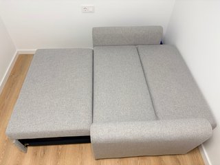 Sofá Cama Gris 2 Plazas Sin Estrenar