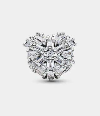 Charm Pandora Corazón Brillante Plata