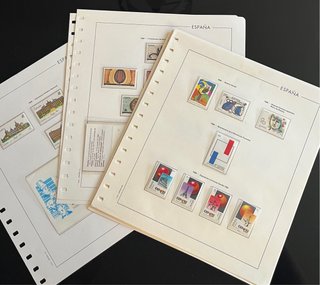 1989 Sellos y hojas España