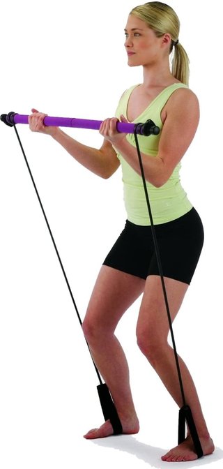 Barra de pilates portátil