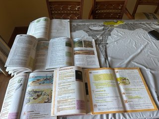 Libros de texto de los ańos 80 de la Edito  Anaya