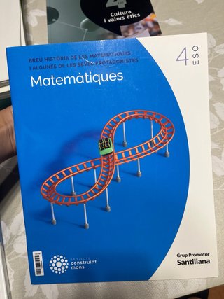MATEMATIQUES 4 SEC CONSTRUINT MONS