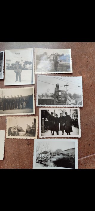 Originales10 fotos antiguas 2ww alemanes militares