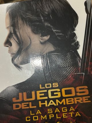 Los Juegos del Hambre Saga Completa DVD