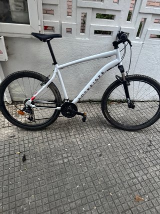 Bicicleta Rockrider Blanca