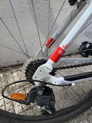 Bicicleta Rockrider Blanca