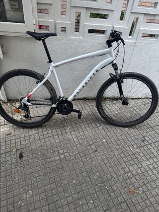 Bicicleta Rockrider Blanca